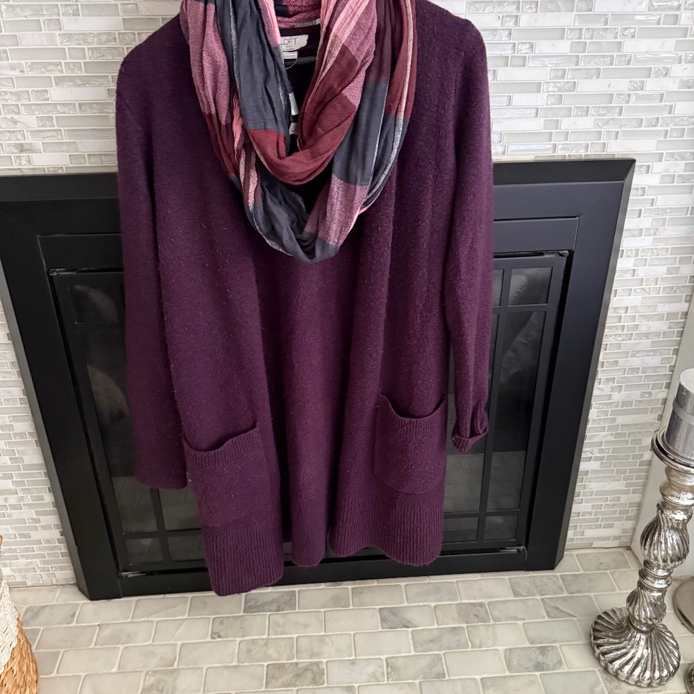 Loft Sweater and matching Loft scarf